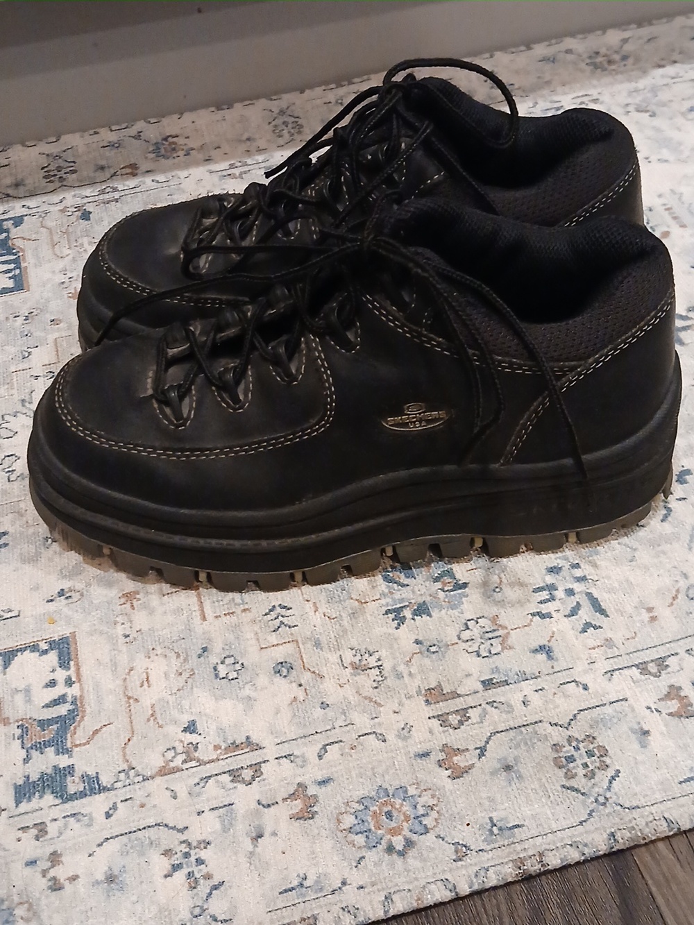Y2K Vintage Skechers Jammers Black Size 7
